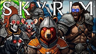 Skyrim is Impossible With These Mods Skyrim Randomizer Funny Moments [upl. by Rainger979]