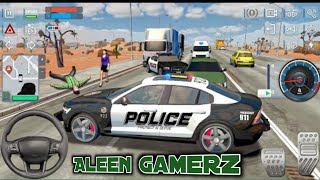 Police Car Simulator Cop Chase checking The Cars Speed And take the Paperspolice car chase 🚙 [upl. by Magnuson364]