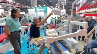 Dentex with Roson at International Dental Salon 2023dentalclinic dental dentist dentex [upl. by Drawdesemaj]