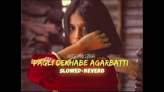 PAGLI DEKHABE AGARBATTI  SLOWEDREVERB  NeelkamalSinghOfficial [upl. by Serra]