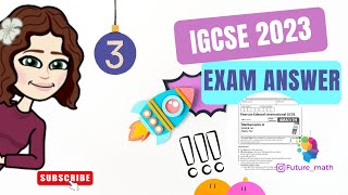 JANUARY 2023 PAPER 1H  EDEXCEL IGCSE MATHS EXAM  COMPLETE ANSWERS [upl. by Mariana]