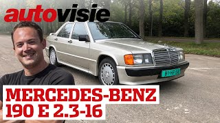 DTMkampioen  MercedesBenz 190 E 23161986  Peters Proefrit 66  Autovisie [upl. by Doley266]