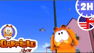 😨Garfield has shrunk🙀  The Garfield Show [upl. by Sang754]