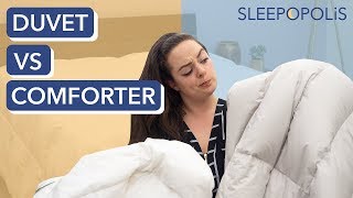 Duvet vs Comforter  Is There a Difference [upl. by Arel878]