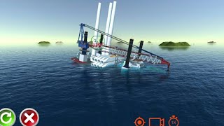 Windfarm vessel sinking video 😲 [upl. by Naicad]