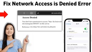 How to Fix Network Access is Denied Error on iPhone 2025 [upl. by Oiramel922]