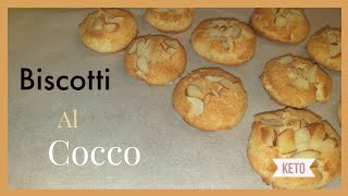 Keto Biscotti al Cocco Colazione Keto [upl. by Carry817]