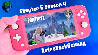 Fortnite on Nintendo Switch Lite 304k [upl. by Pevzner700]