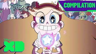 Star vs The Forces of Evil Intro amp Outro Theme Songs  Season 1  Season 4  Compilation disneyxd [upl. by Allista]