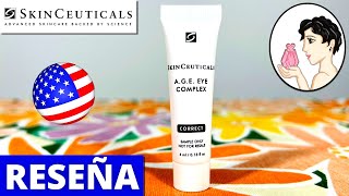 😍SKINCEUTICALS AGE EYE Complex Correct ANTIOJERAS Review✅La Mejor Crema para CONTORNO de OJOS [upl. by Chase43]