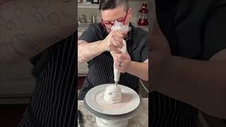 Baked Alaska Howto video on my channel Check it out foodie dessert icecream bakedalaska [upl. by Ettevets332]