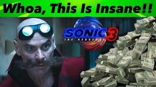 It’s UNBELIEVABLE How Much Paramount Is Paying Jim Carey For Sonic Movie 3 [upl. by Maxa]