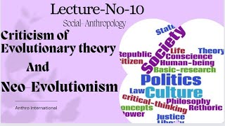 Criticism of Classical Evolutionism theory  NeoEvolutionism [upl. by Ahsemot]