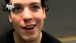 Simon Despres PostGame Interview 120111 [upl. by Horst]