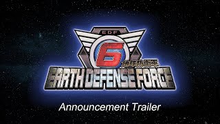 Earth Defense Force 6  Western Announce Trailer [upl. by Aneryc]