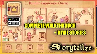 Storyteller Complete Gameplay Walkthrough  Devil Stories [upl. by Dag]