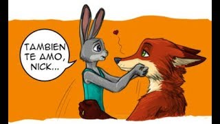 Nick x Judy Zootopia Español [upl. by Aisanat368]