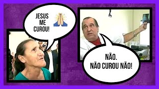 MILAGRES QUE DERAM MUITO ERRADO Refutando charlatões [upl. by Ocirnor]