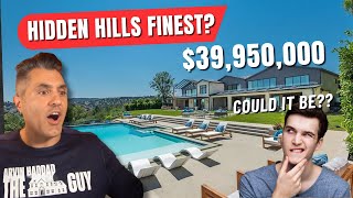 Living in Hidden Hills  Home For Sale  25079 Jim Bridger Rd  39950000 [upl. by Ennylhsa]