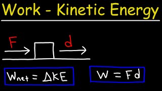 Work and Kinetic Energy  Physics [upl. by Baugh123]