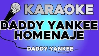 Homenaje a Daddy Yankee Premios lo Nuestro 2019 KARAOKE con LETRA [upl. by Altaf]