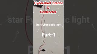 fiber optic star ceiling light installation near me  shorts nightlight youtubeshorts [upl. by Weil]