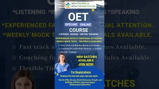 For OET Coaching Join Us Today oet oetmaterial oetnurses oetnursing oettraining oetexam [upl. by Jonell]