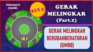 Gerak Melingkar  Gerak Melingkar Berubah Beraturan  Fisika Kelas 10 [upl. by Colpin]