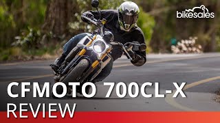 2022 CFMOTO 700CLX Heritage Review  bikesales [upl. by Dallas]