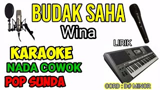 KARAOKE BUDAK SAHA NADA PRIA [upl. by Branscum26]