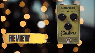 Review Cinders Overdrive TC Electronic [upl. by Glenden]