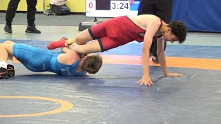 Wrestling  Ringen BrandenburgCup 2024 Freestyle Jugend A U17 51 kg Ahmed  Ilnystkyi [upl. by Candide]