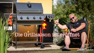 Schickling Gasgrill PremioGas XL II Edelstahl [upl. by Ardnoek]