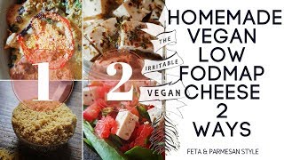 Homemade Vegan Low FODMAP Cheese 2 Ways [upl. by Rosabel810]