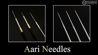 Know your Embroidery Hooks  Details about Aari Hand Embroidery Needles [upl. by Cranford367]