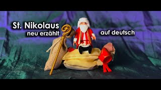 Sankt Nikolaus auf deutsch  Das Kornwunder neu erzählt mit Playmobil [upl. by Debi59]