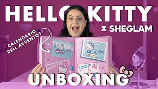 HELLO KITTY X SHEGLAM  CALENDARIO DELLAVVENTO MAKEUP [upl. by Azaria869]