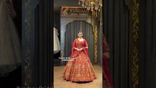 Beautiful wedding lehenga From kundans Bridal Couture Chandni Chowk wedding lehenga ￼ [upl. by Onra852]