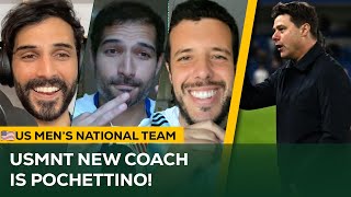 USMNT hires WORLD CLASS manager as Pochettino will lead the USA at the WORLD CUP [upl. by Nolitta]