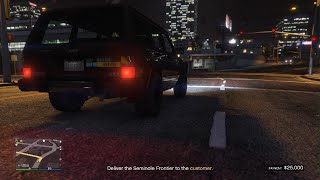 Vehicle Delivery Autodhop GTA V Canis Seminole Frontier [upl. by Tarttan]