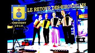 CHEVIGNY 2019  Le Retour des hirondelles Medley [upl. by Elacim374]