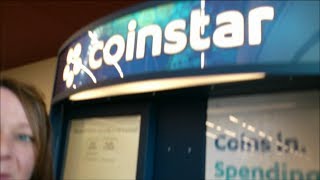 Asda Walmart Coinstar Machine Demo [upl. by Hakilam]