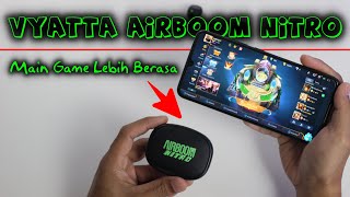 Review TWS GAMING No DELAY Terbaik 2020  Vyatta Airboom Nitro Gaming 🎮 [upl. by Helsell]