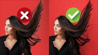 Blend Modes for Realistic Hair Masking in Photoshop [upl. by Bik]