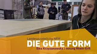 Gesellenstück von Ewa Krzyzanowska – DIE GUTE FORM NRW [upl. by Hillegass180]