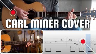 Dowina Master Series Cocobolo  CARL MINER Acoustic guitar cover with TABS dowinaguitars [upl. by Tabby]