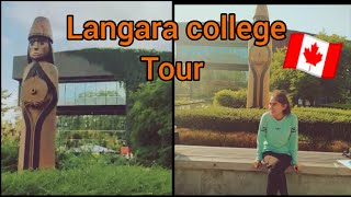 Langara College tour🌻 Vancouver 🇨🇦  langaracollege campustour collegetour [upl. by Lednahs52]