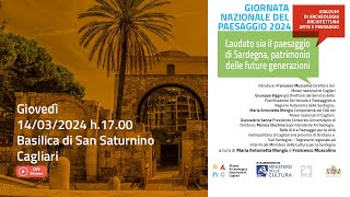 DIALOGHI DI ARCHEOLOGIA ARCHITETTURA ARTE PAESAGGIO  Giornata Nazionale del Paesaggio 2024 [upl. by Yht]