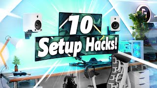 10 Tips To Improve Your Gaming  Desk Setup [upl. by Bever]