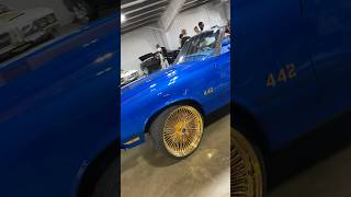 1970 442 Cutlass On Gold Daytons  442 cutlass 2024 pressure ♿️🅿️🏧 [upl. by Alcine]